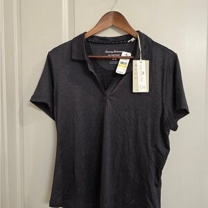 Tommy Bahama Charcoal IslandZone Shirt